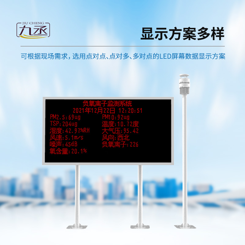 負氧離子濃度監測站設備