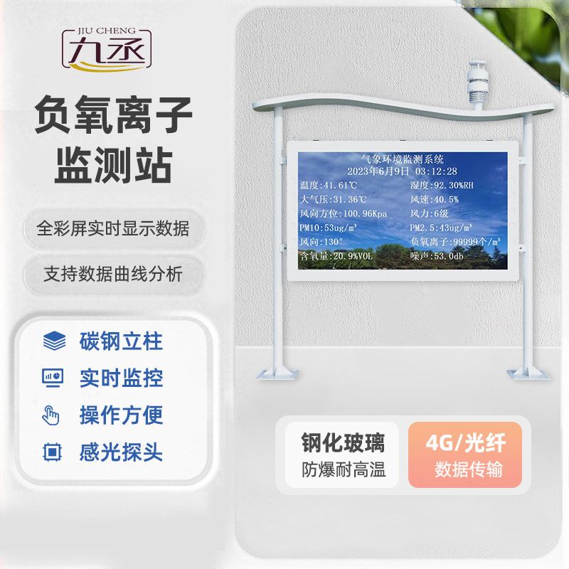 高智能一體化負氧離子監測站